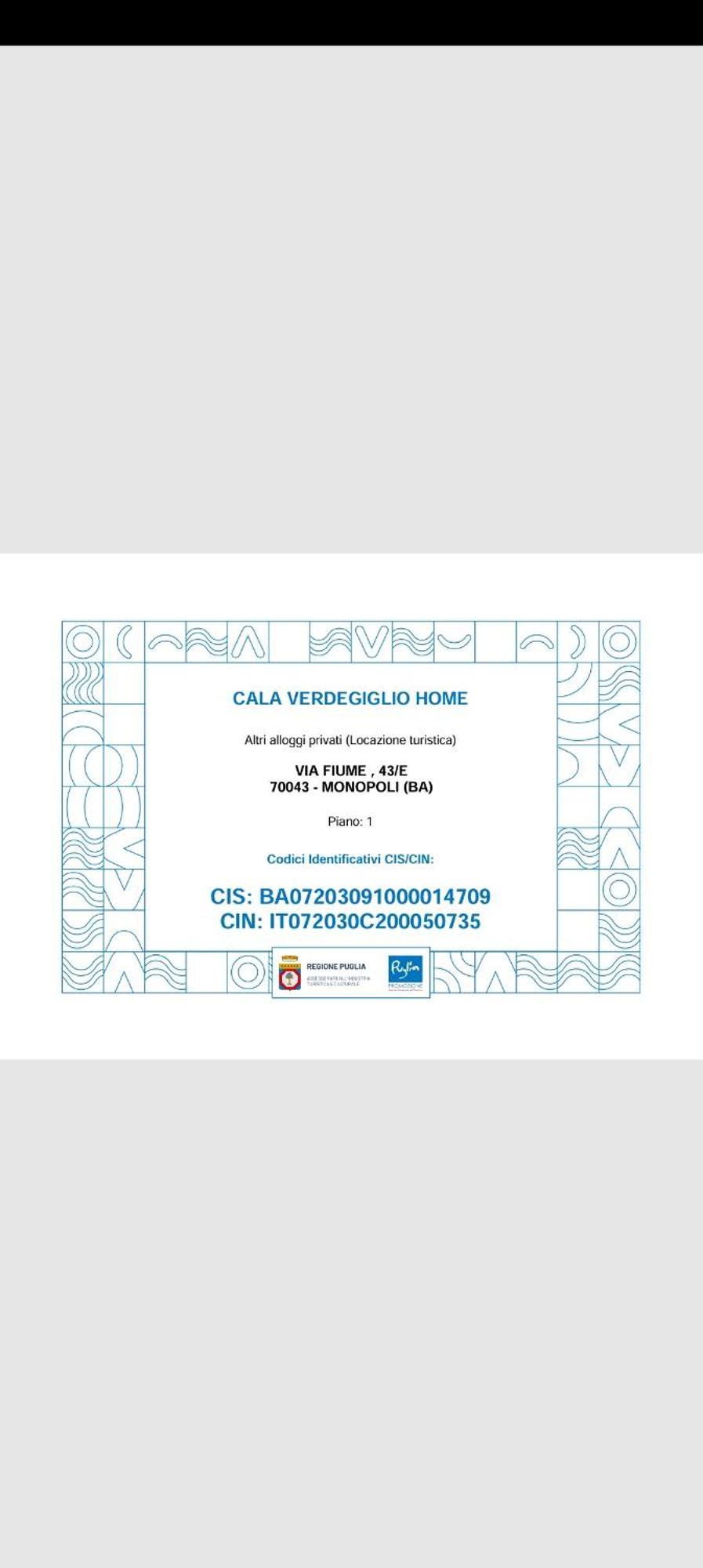 Cala Verdegiglio Home Монополи Экстерьер фото